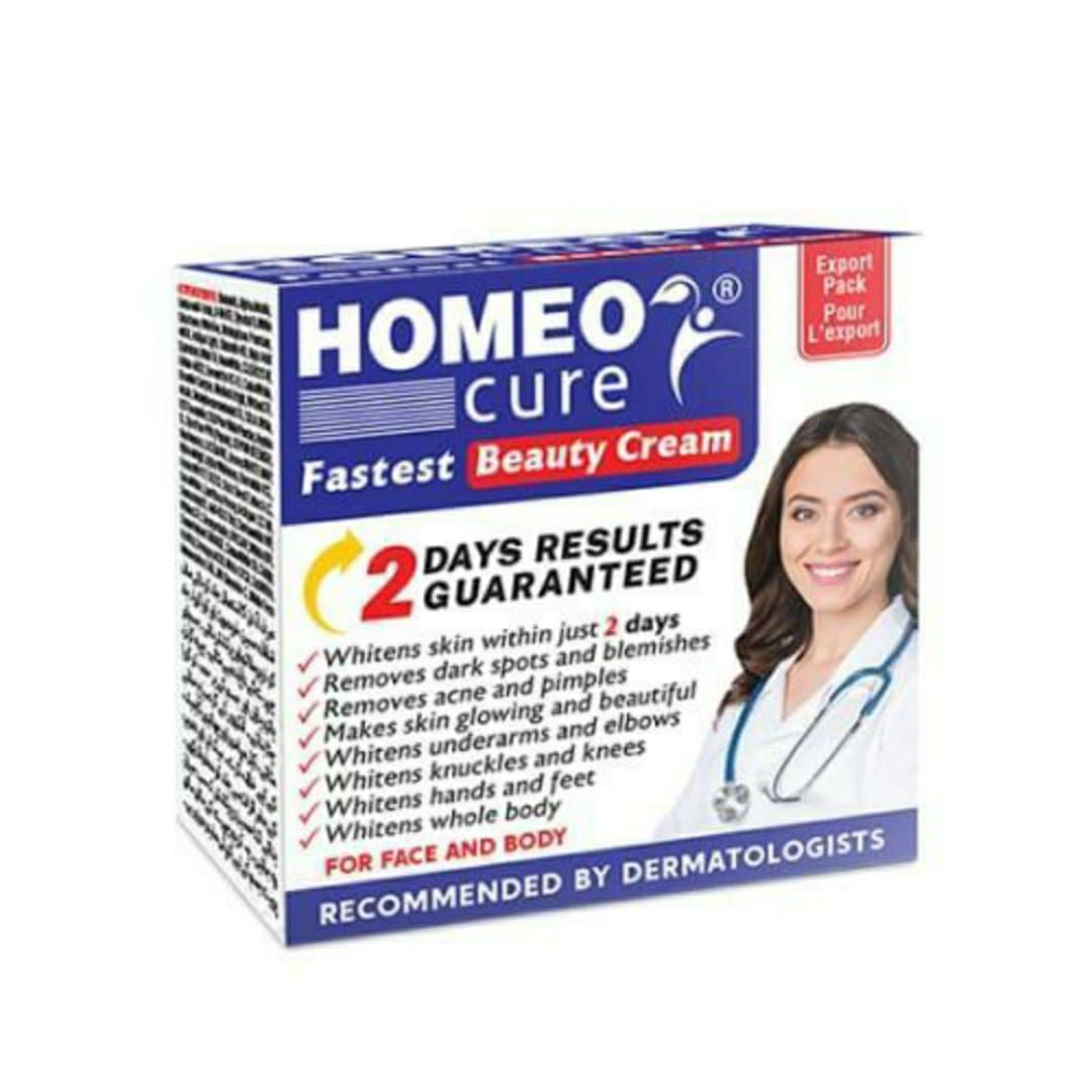 Homeo Cure Whitening Beauty Cream Highly Concentrated Skincare Cream 30g View Gallery - Pakistan