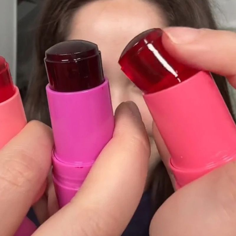 Pack 4 Milk Makeup Blush High Pigment Jelly Tint, Refreshing &amp; Hydrating Long-lasting Colour Jelly Tint (Random color) View Gallery - Pakistan