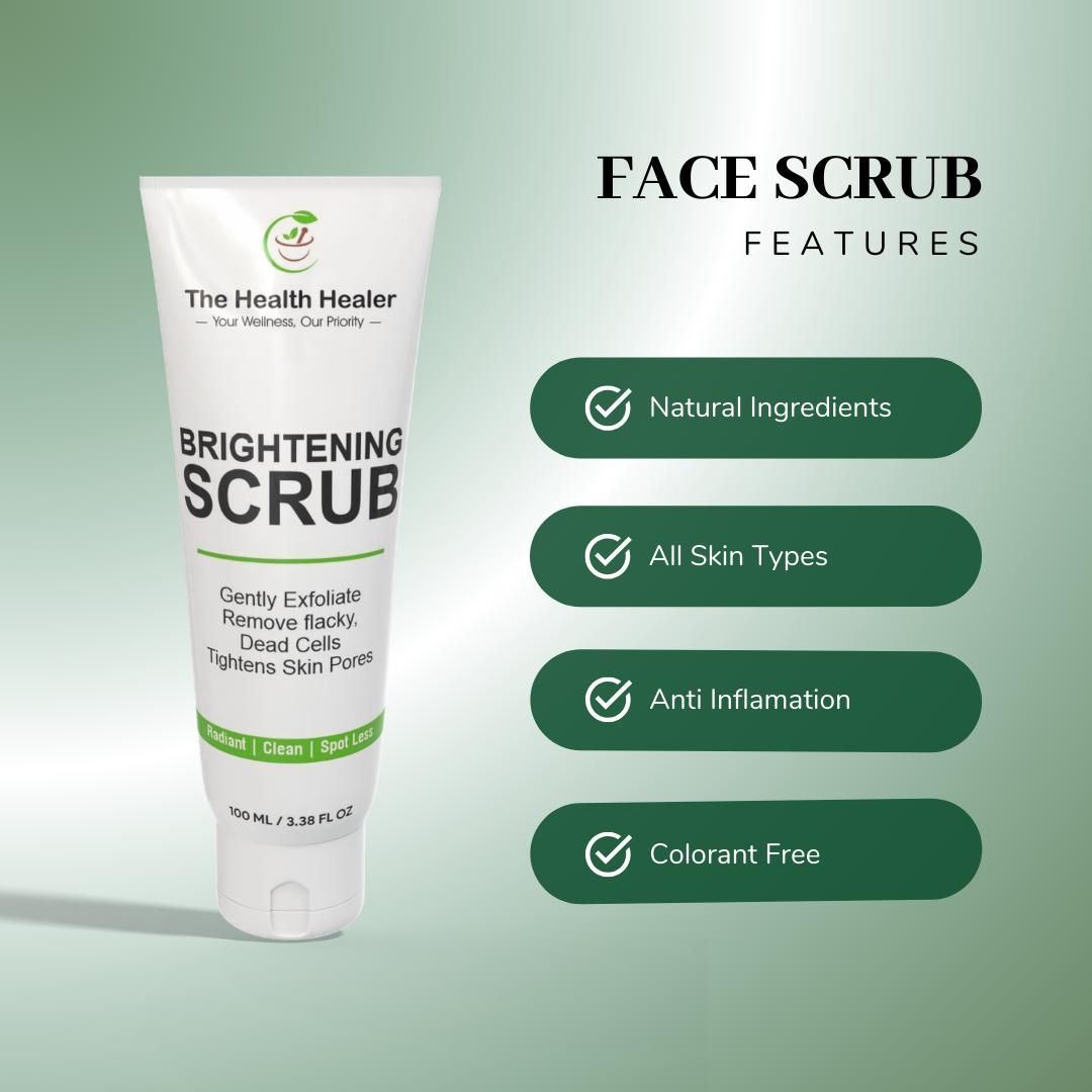 Pack of 2 Brightening Facewash &amp; Scrub Deal Moisturizes Your Skin, Anti-Aging View Gallery - Pakistan