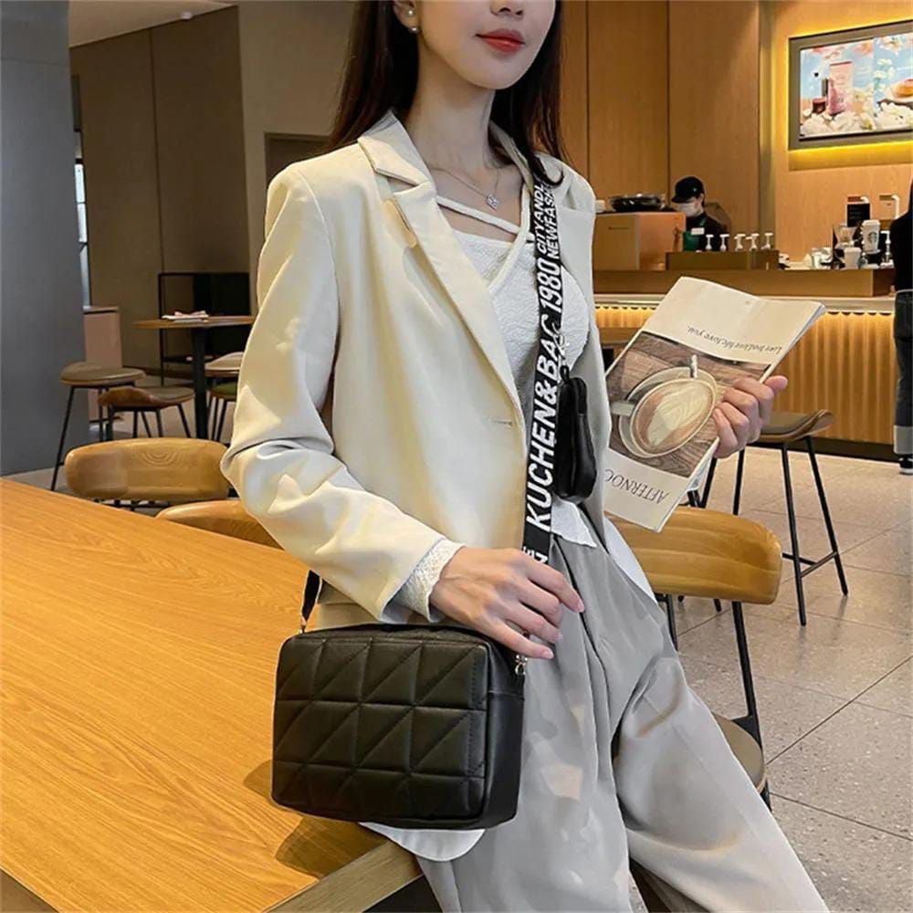 ( 2 Piece ) Girls Cross-Body Bag | Best Quality Shoulder Bag For Girls | Best Quality Bag For Women | PU Leather Cross-Body Bag View Gallery - Pakistan