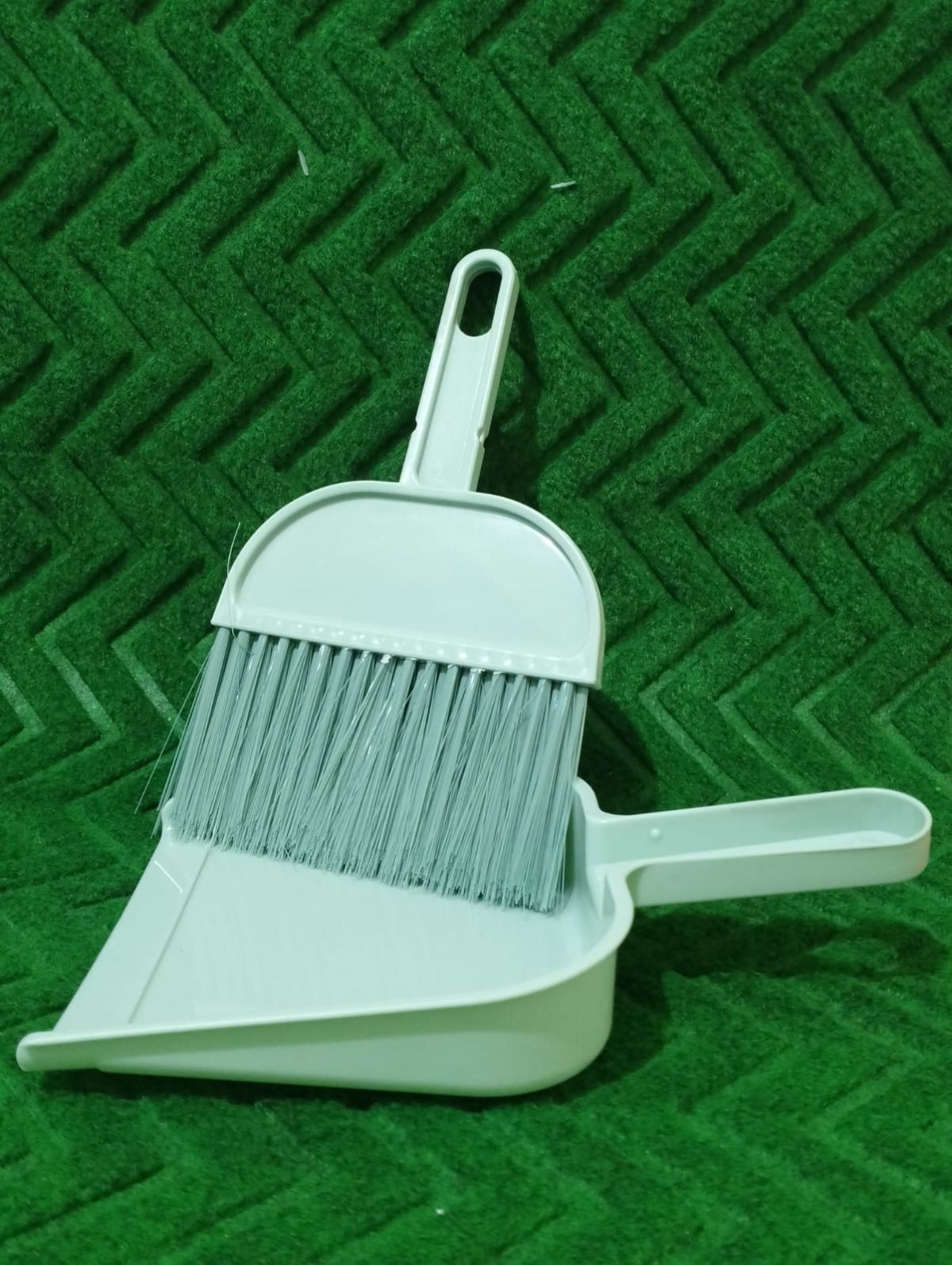 1 Pc Imported Mini Broom &amp; Dustpan Set - Perfect for Desktop Cleaning and Quick Cleanups (Random Color) View Gallery - Pakistan
