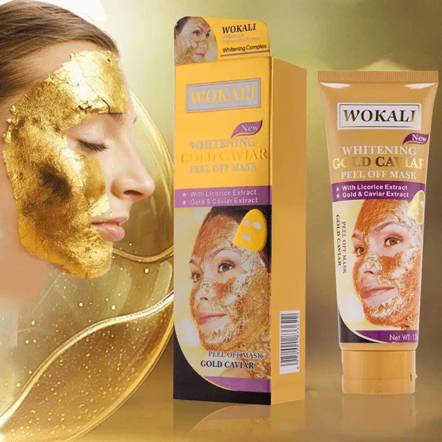 WOKALI Gold Caviar Mask Face Peel Off Mask Rejuvenating Skin Care Gold Mask For Women And For Girls View Gallery - Pakistan