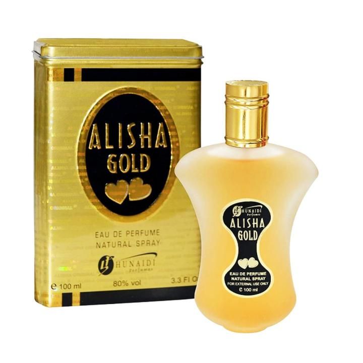 Hunaidi Alisha Eau De Parfum Long Lasting Fragrance For Men &amp; Women 100ML View Gallery - Pakistan