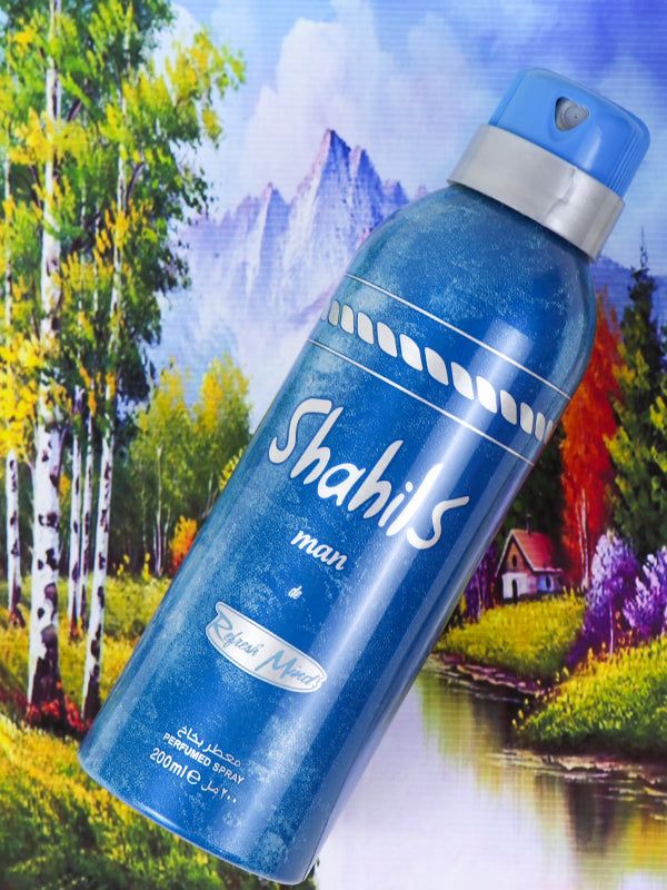 Shahlis Man Deodorant Body Spray - 200ML | Best Quality Body Spray For Men | Best Perfume Men View Gallery - Pakistan