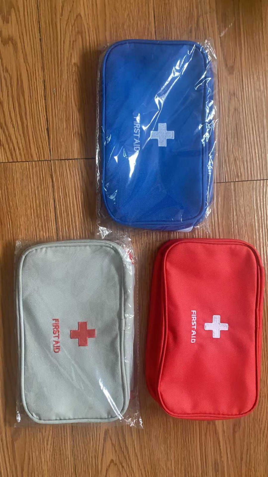 Medical First Aid Kit Pouch Empty Bag Emergency Medicine Storage Organizer Bag First Aid Kit  (Workplace, Home, Sports  ) (random color) View Gallery - Pakistan