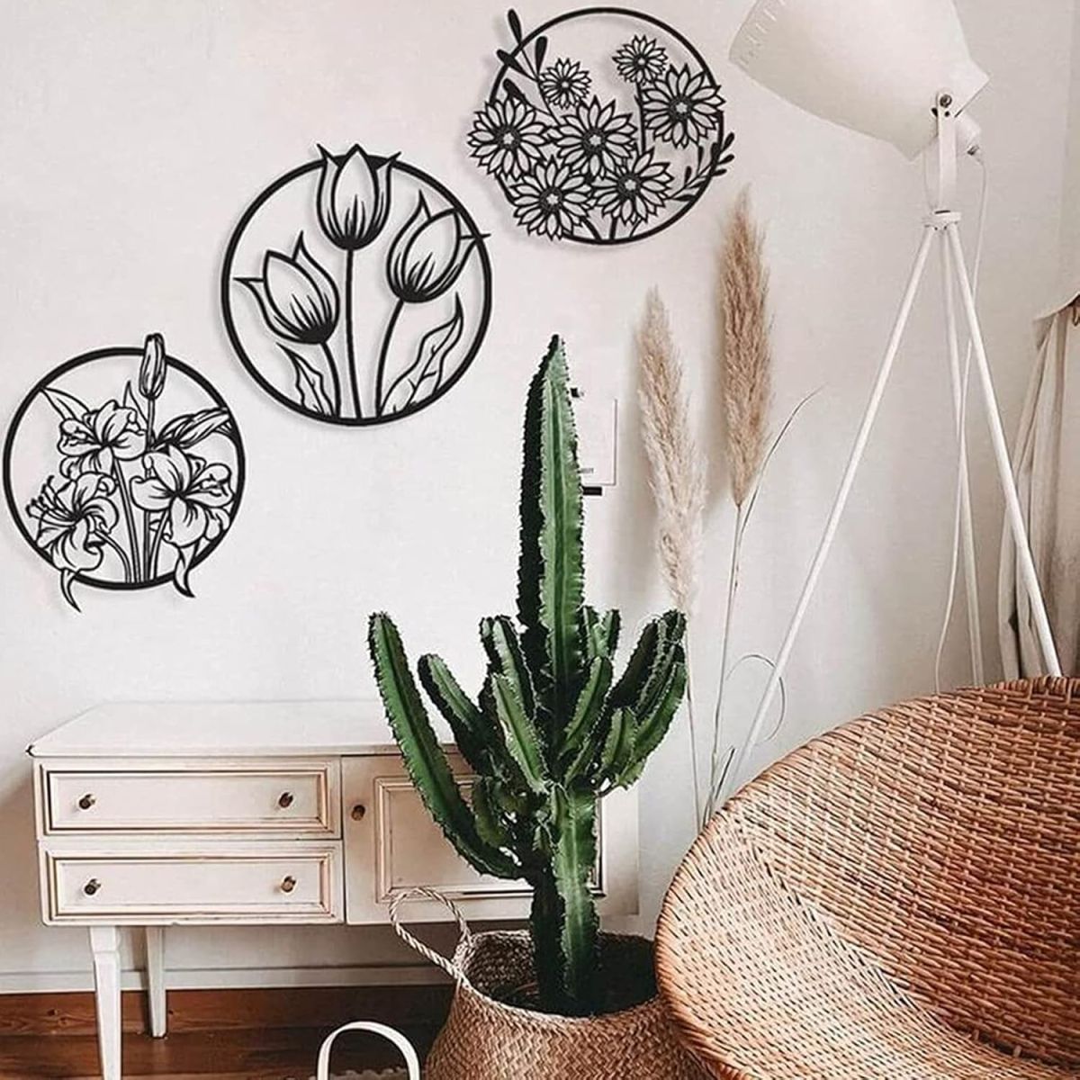 (3 pcs set )3D floral abstract Wooden Wall Art &amp;amp; Home Decoration /  Item Home Décor Home Room &amp;amp; Wall Decor Wall Art