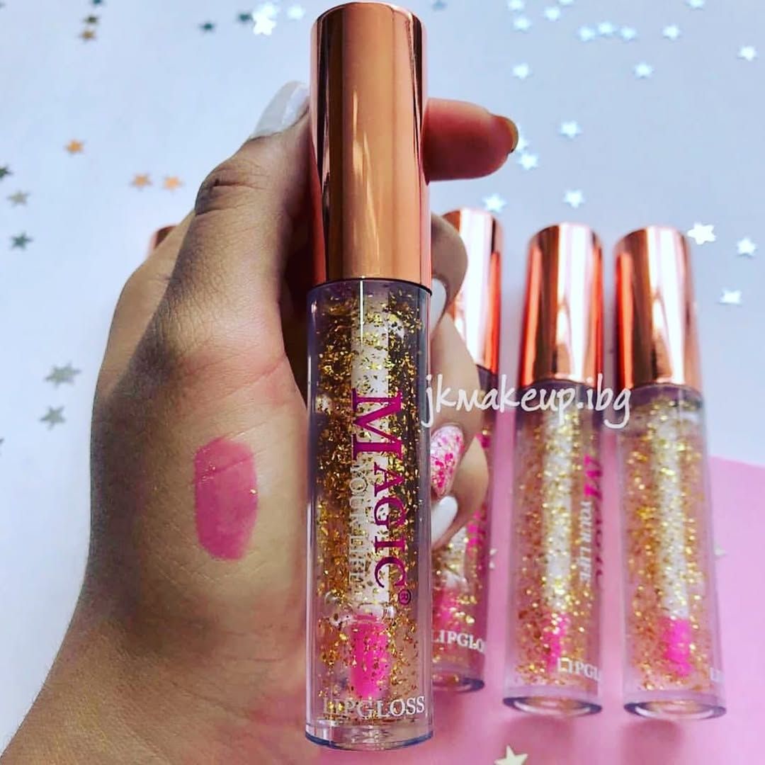 Pack of 2 Magic Color Changing Lipgloss Lip Oil, Liquid Glossy Finish (Random Color) View Gallery - Pakistan