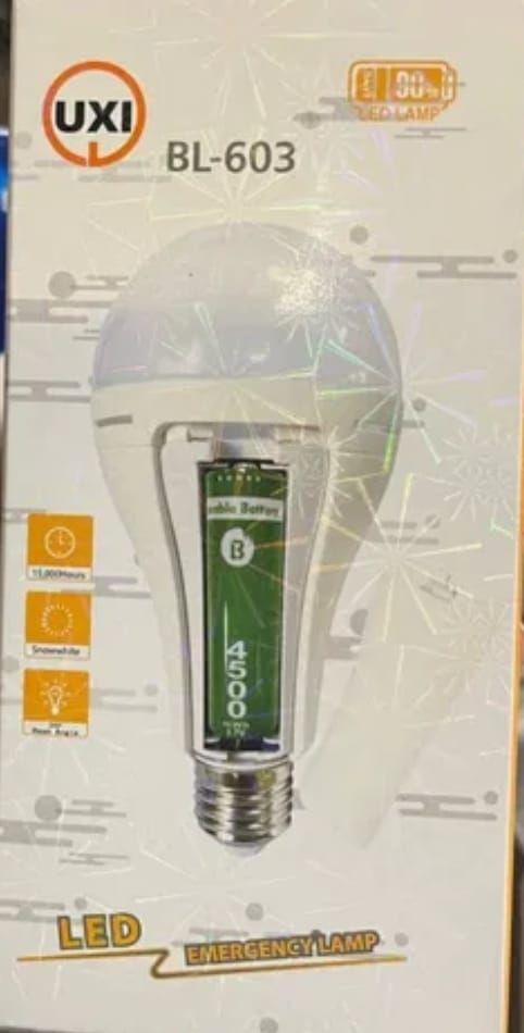 4500mah Rechargeable Led Bulb 20w | Rechargeable Led Energy Saving Lamp Ac/Dc Bulb View Gallery - Pakistan