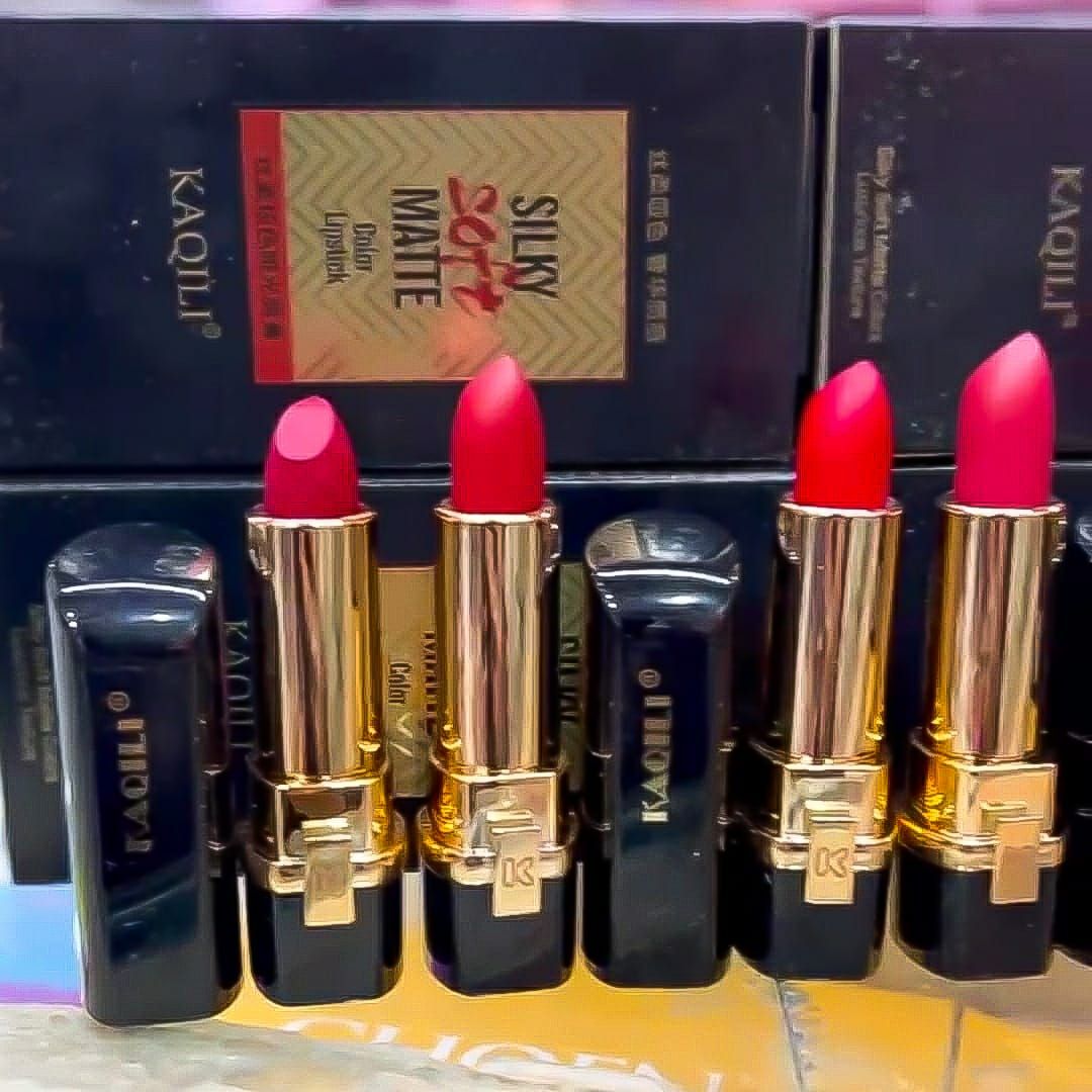 High Pigment Beautiful Smooth Lipstick , Smooth Texture, Glossy Finish With Box (Random Color) View Gallery - Pakistan