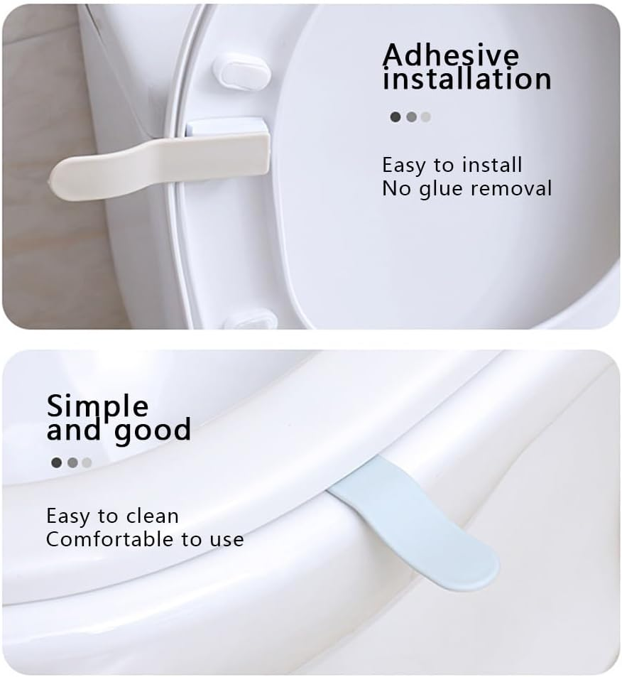 Pack of 03 Toilet Seat Lifter Handle for Home, Office, Hotel (Random Color) View Gallery - Pakistan