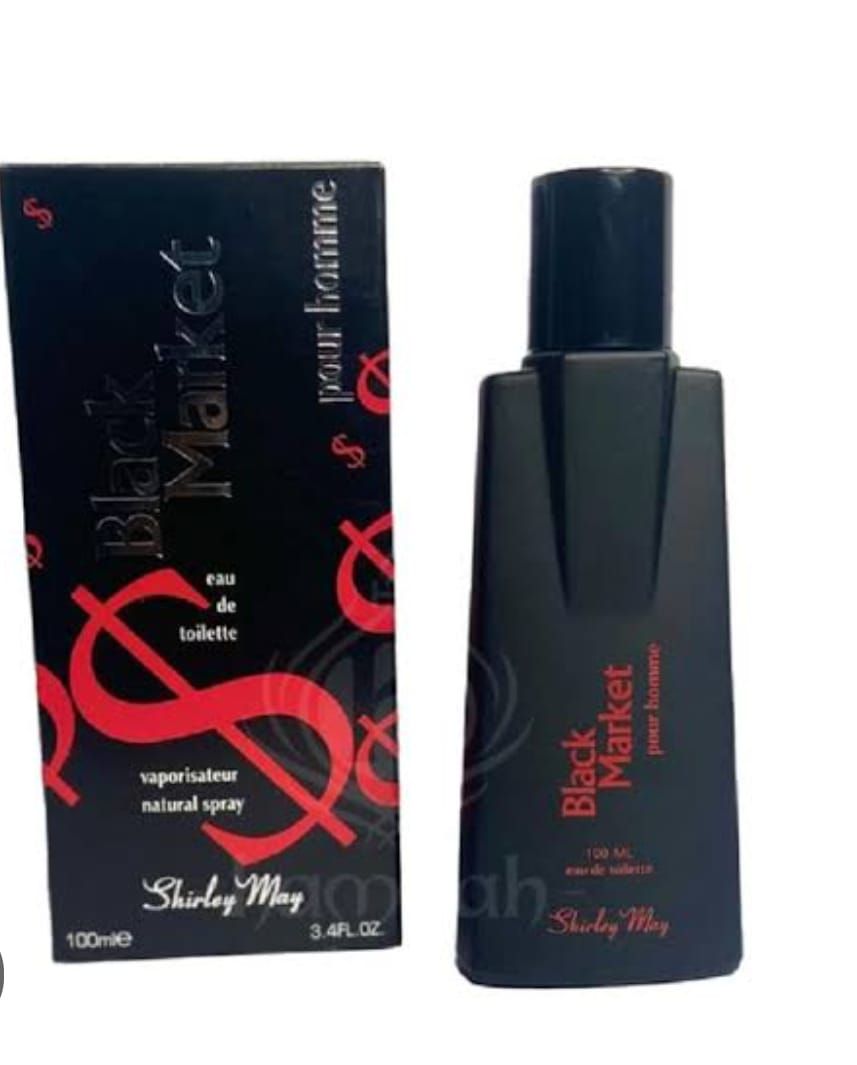 Shirley May Black Market Perfume Long Lasting Fragrance For Men 100ml View Gallery - Pakistan