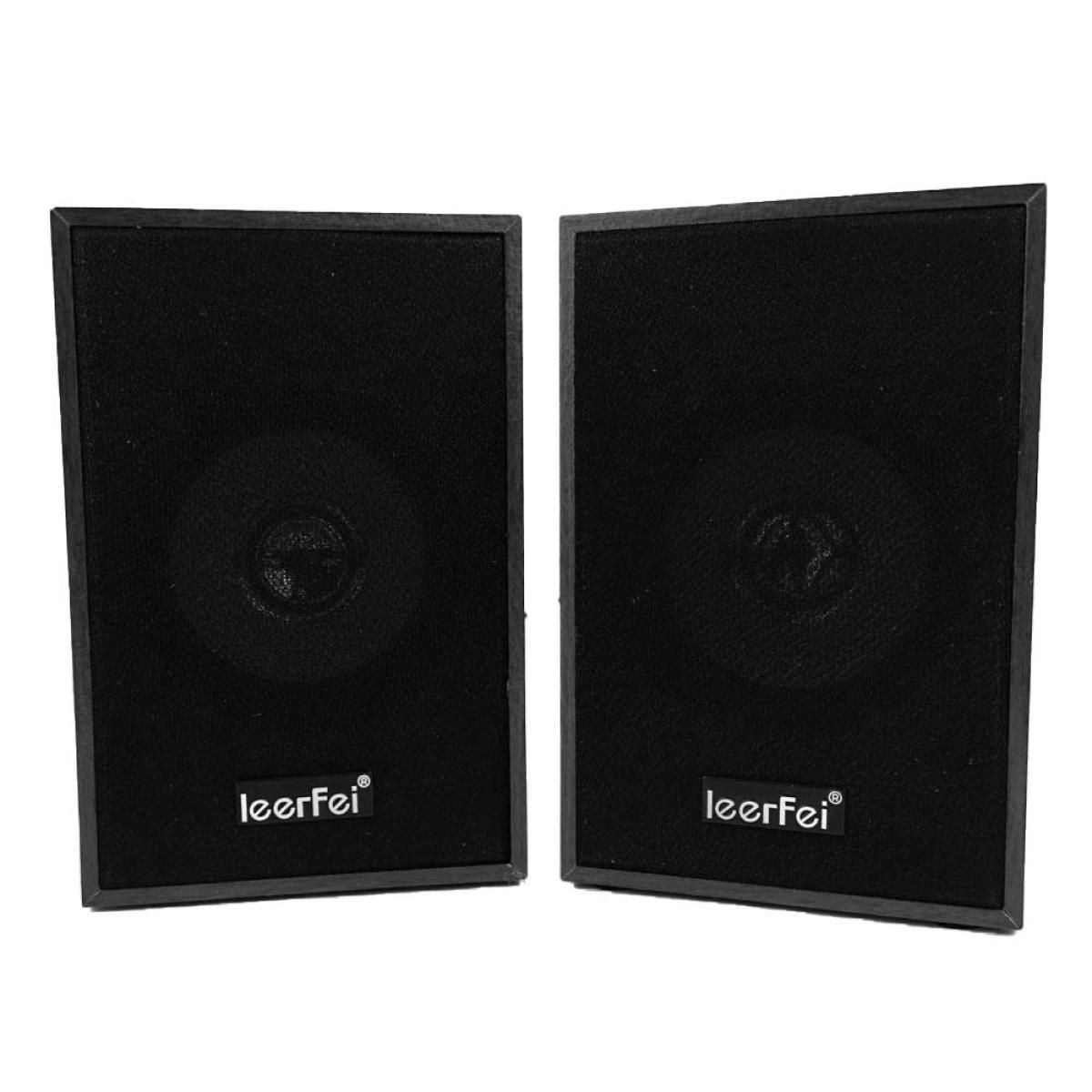 Leerfei Mini Digital Speaker | Leerfei E-1077 Speaker | Best Quality Speaker | Best Portable Speaker ( Black ) View Gallery - Pakistan
