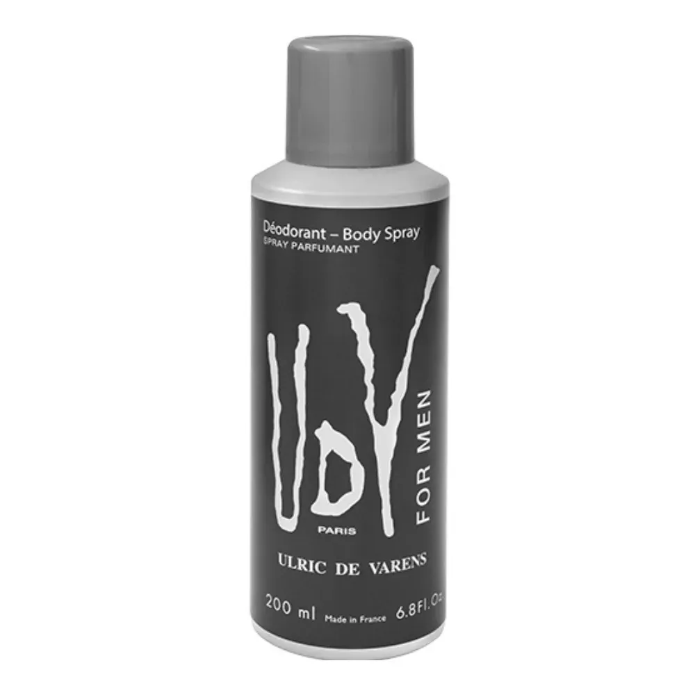 ULRIC DE VARENS ( UDV ) Body Spray Deodorant For Men – 200 ML | Best Quality Body Spray For Men
