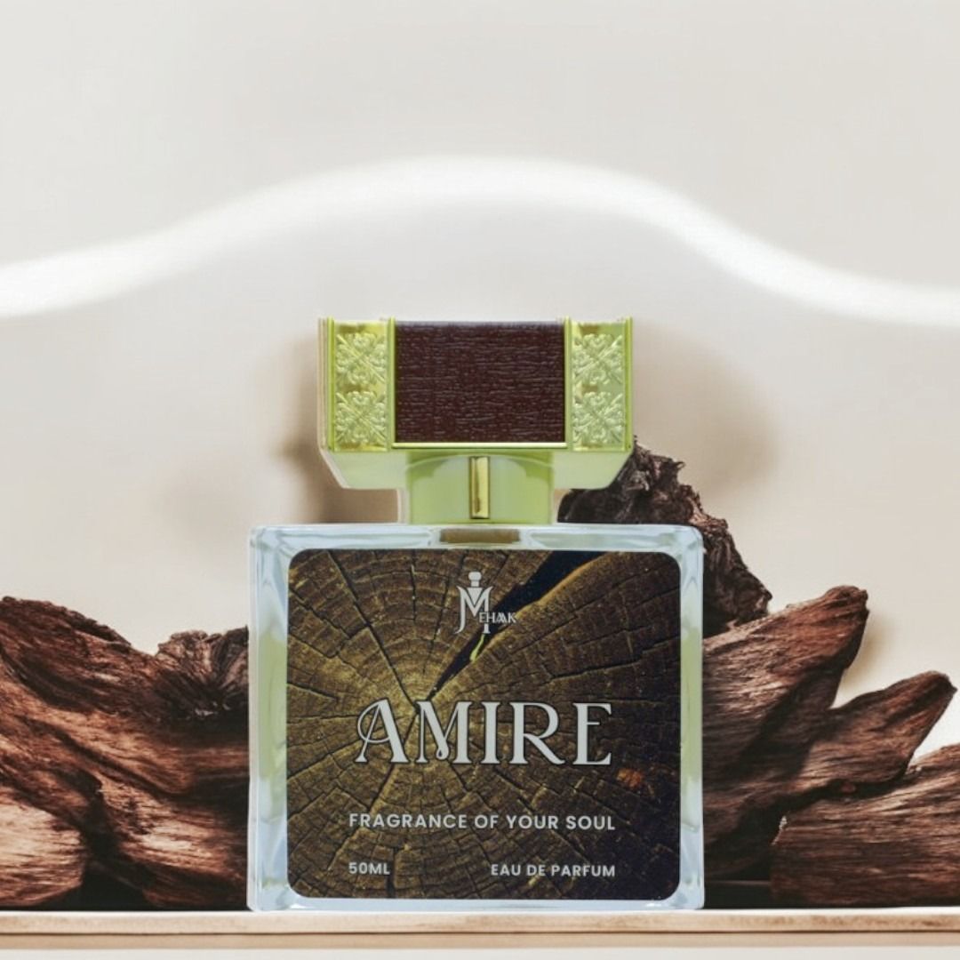 Amire, a fragrance inspired by the majestic charm of Ameer Al Oud 50ml Bottle View Gallery - Pakistan