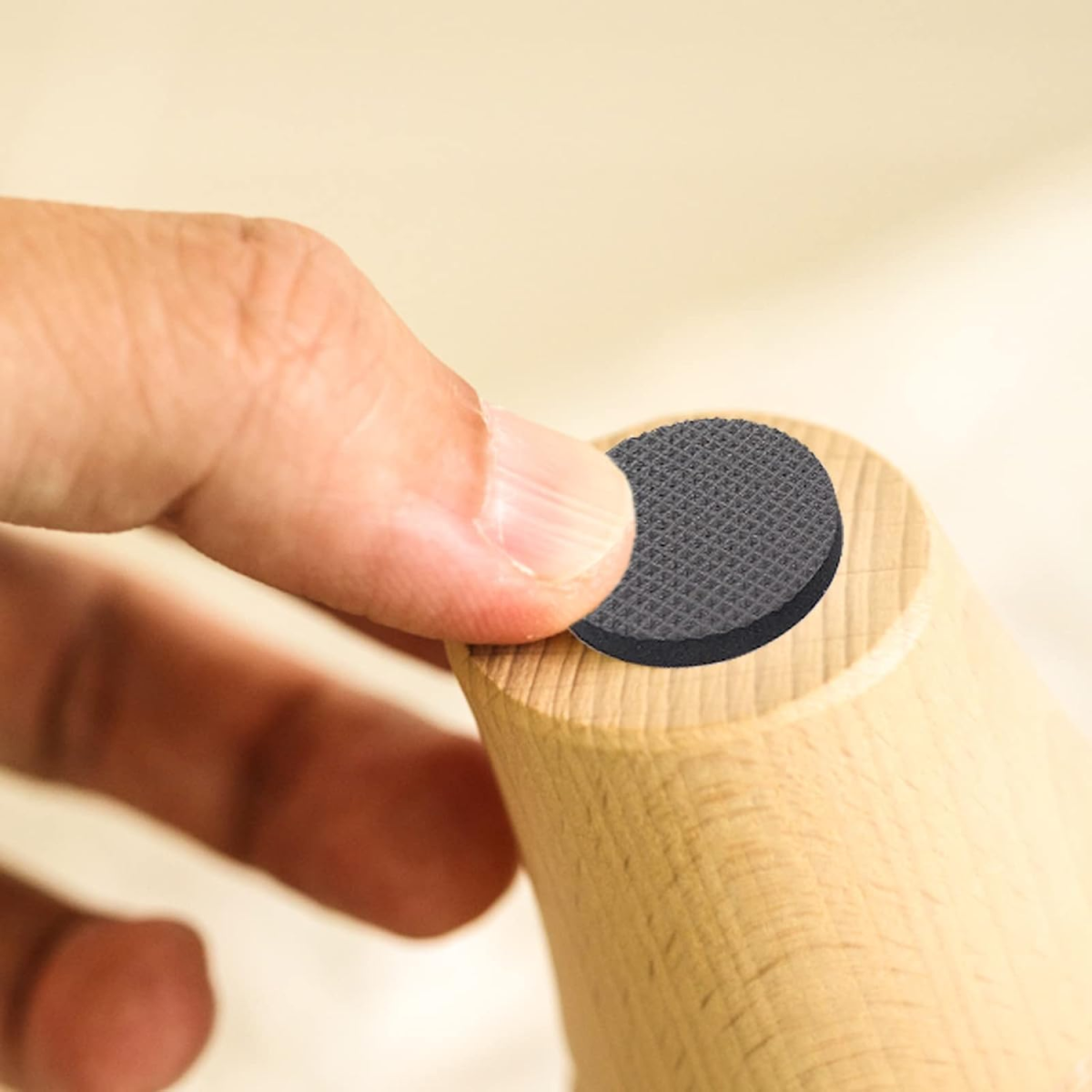 Pack of 2/ 18 /8 Self-Adhesive Furniture Pads Rubber Floor Protector Non-Slip Furniture Pads, Sofa, Bed, Table, Cabinet, Dining Chairs Balance Pad View Gallery - Pakistan