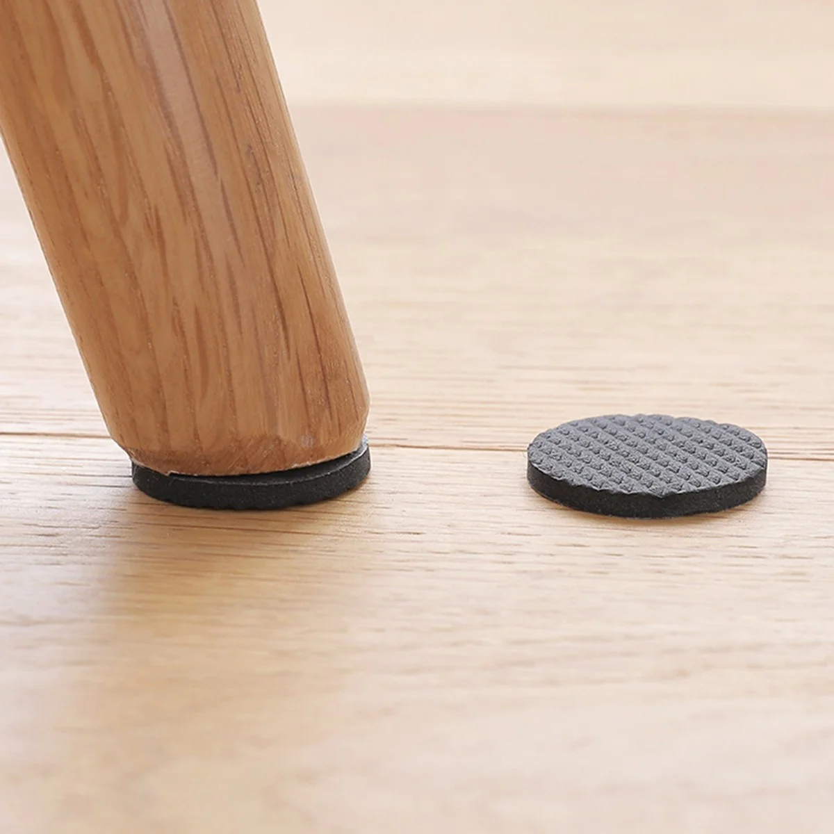 Pack of 2/ 18 /8 Self-Adhesive Furniture Pads Rubber Floor Protector Non-Slip Furniture Pads, Sofa, Bed, Table, Cabinet, Dining Chairs Balance Pad View Gallery - Pakistan