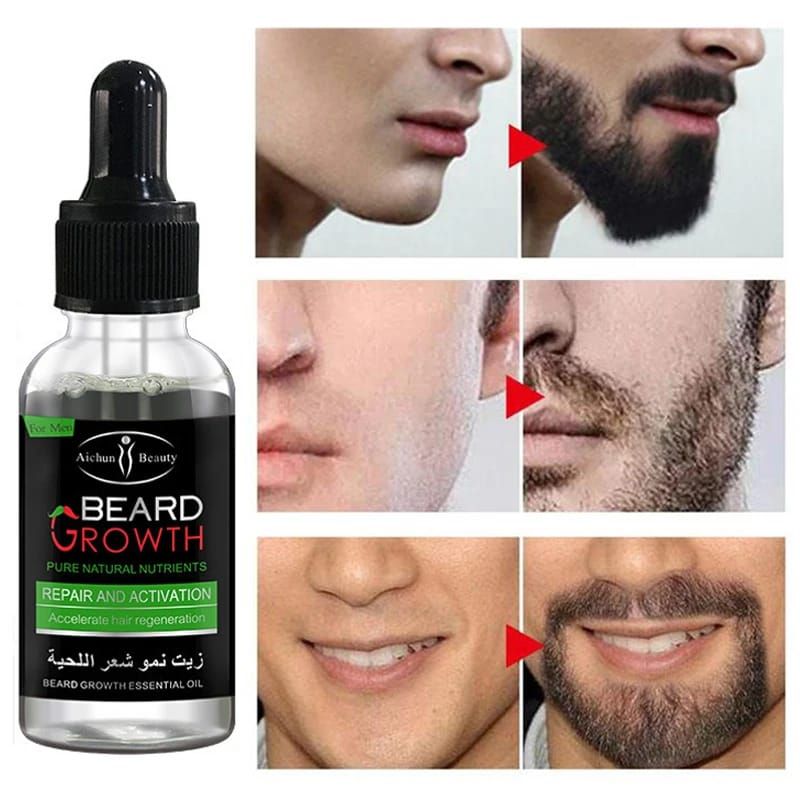 Aichun Beauty Organic Men Beard Growth Oil Concave Naturals Beard Oil 35 ML View Gallery - Pakistan