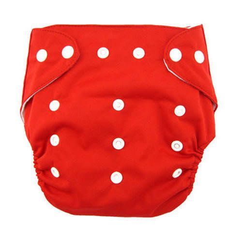 Baby Washable Flexible Diapers Adjustable Pamper Reusable Diaper | Baby Washable Training Diaper ( Random Color ) View Gallery - Pakistan