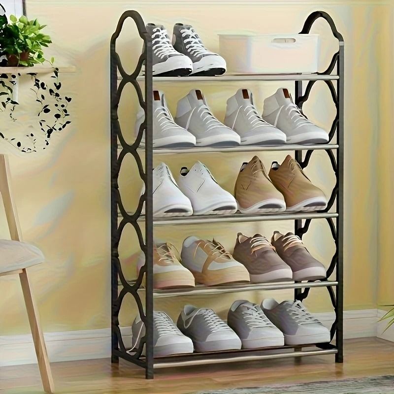 Multipurpose Premium Design Shoe Rack Non-Breakable Floor Standing Shoes Rack View Gallery - Pakistan