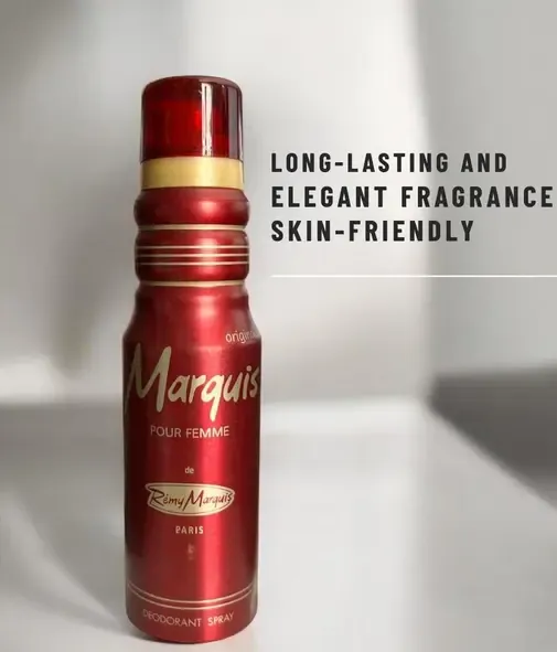 Remy Marquis Pour Femme Deodorant Spray for Unisex 200ml – Elegant &amp; Long-Lasting Fragrance View Gallery - Pakistan