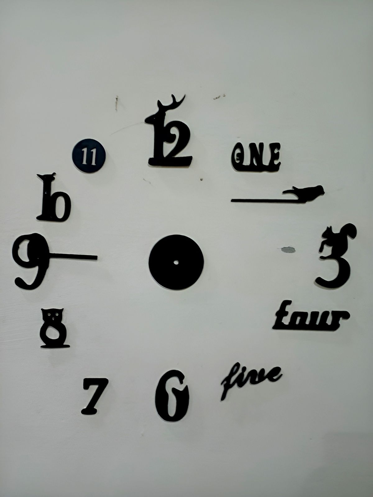 Decorative 3D Clock / DIY Clock Creative 3D Wooden wall clock for Home Decor