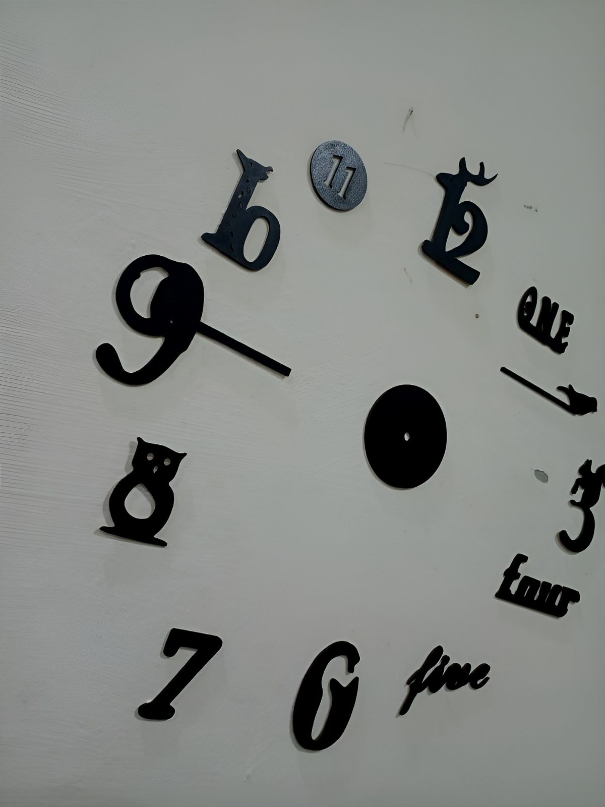 Decorative 3D Clock / DIY Clock Creative 3D Wooden wall clock for Home Decor View Gallery - Pakistan
