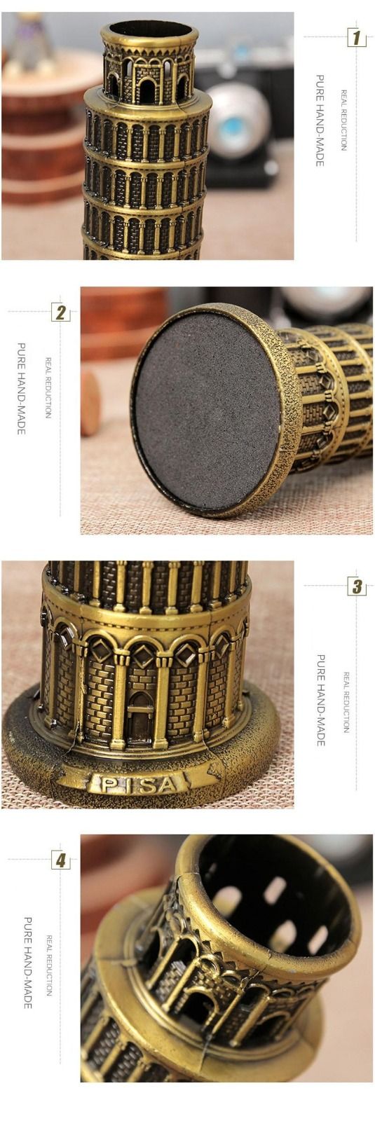 Pissa Tower Metal Model For Home &amp; Office Decoration (10 inches) View Gallery - Pakistan