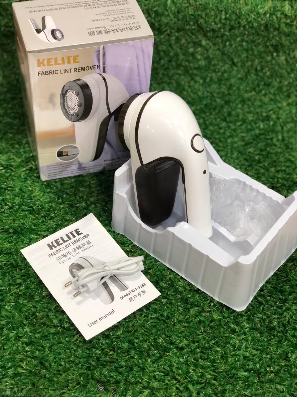 Kelite Klt-9188 Fabric Lint Remover Portable Lint Remover Rechargeable Clothes Shaver for Fluff Pilling Fabric