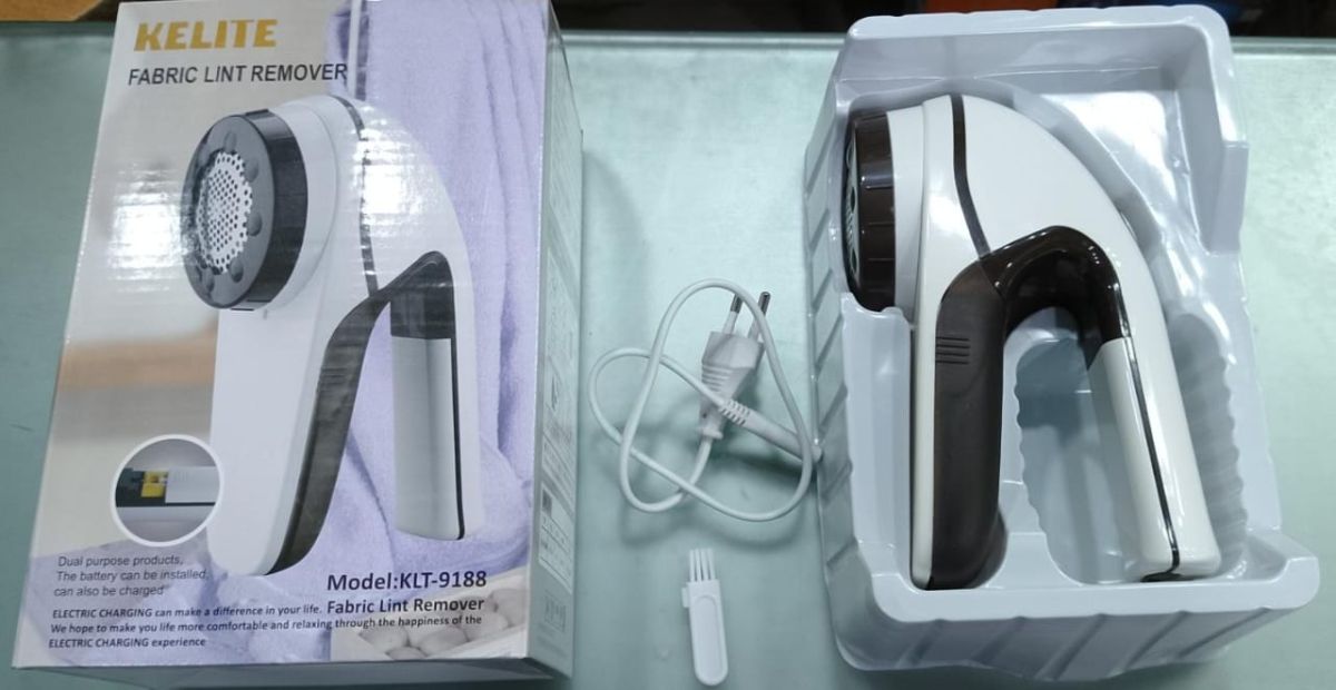 Kelite Klt-9188 Fabric Lint Remover Portable Lint Remover Rechargeable Clothes Shaver for Fluff Pilling Fabric View Gallery - Pakistan