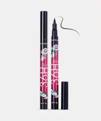 (Pack of 06) YANQINA 36H Precision Liquid Waterproof Eyeliner Pencil | Eye Liner (Black) View Gallery - Pakistan
