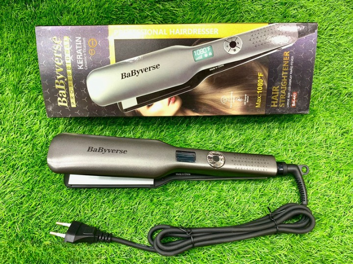 Babyverse Professional BaByverse Professional Keratin Hair Straightener (Random Color) View Gallery - Pakistan