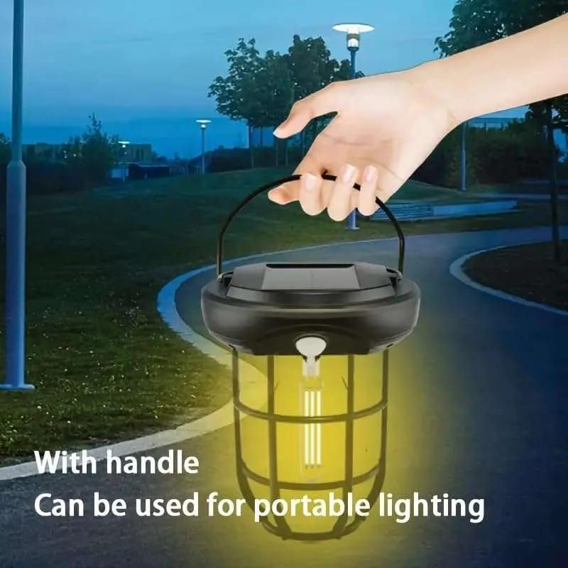 Solar Wall Lights Outdoor,Solar Camping Lights with 3 Lighting Modes &amp; Motion Sensor, Waterproof LED Solar Camping Lantern Lamp View Gallery - Pakistan