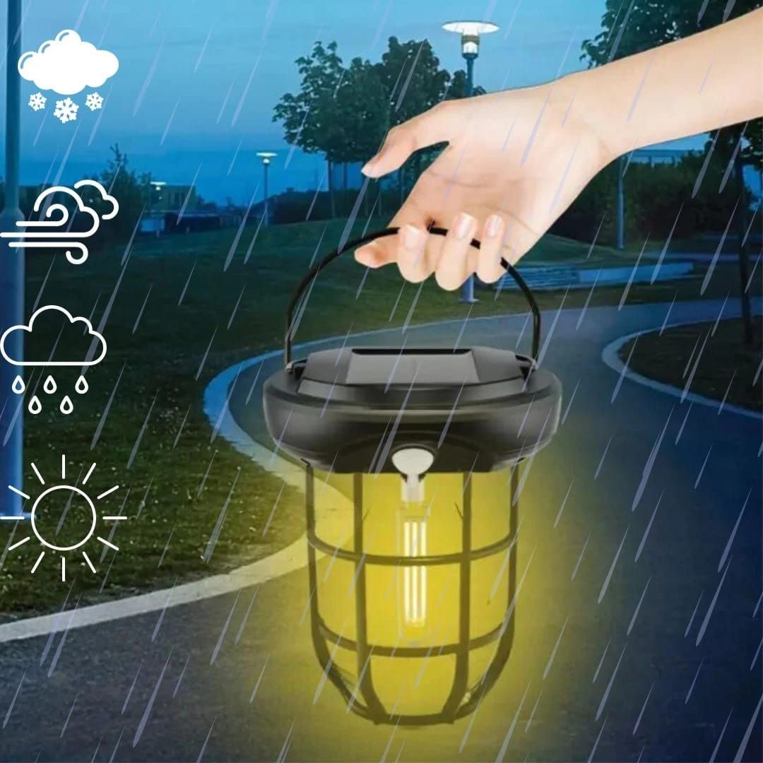 Solar Wall Lights Outdoor,Solar Camping Lights with 3 Lighting Modes &amp; Motion Sensor, Waterproof LED Solar Camping Lantern Lamp View Gallery - Pakistan