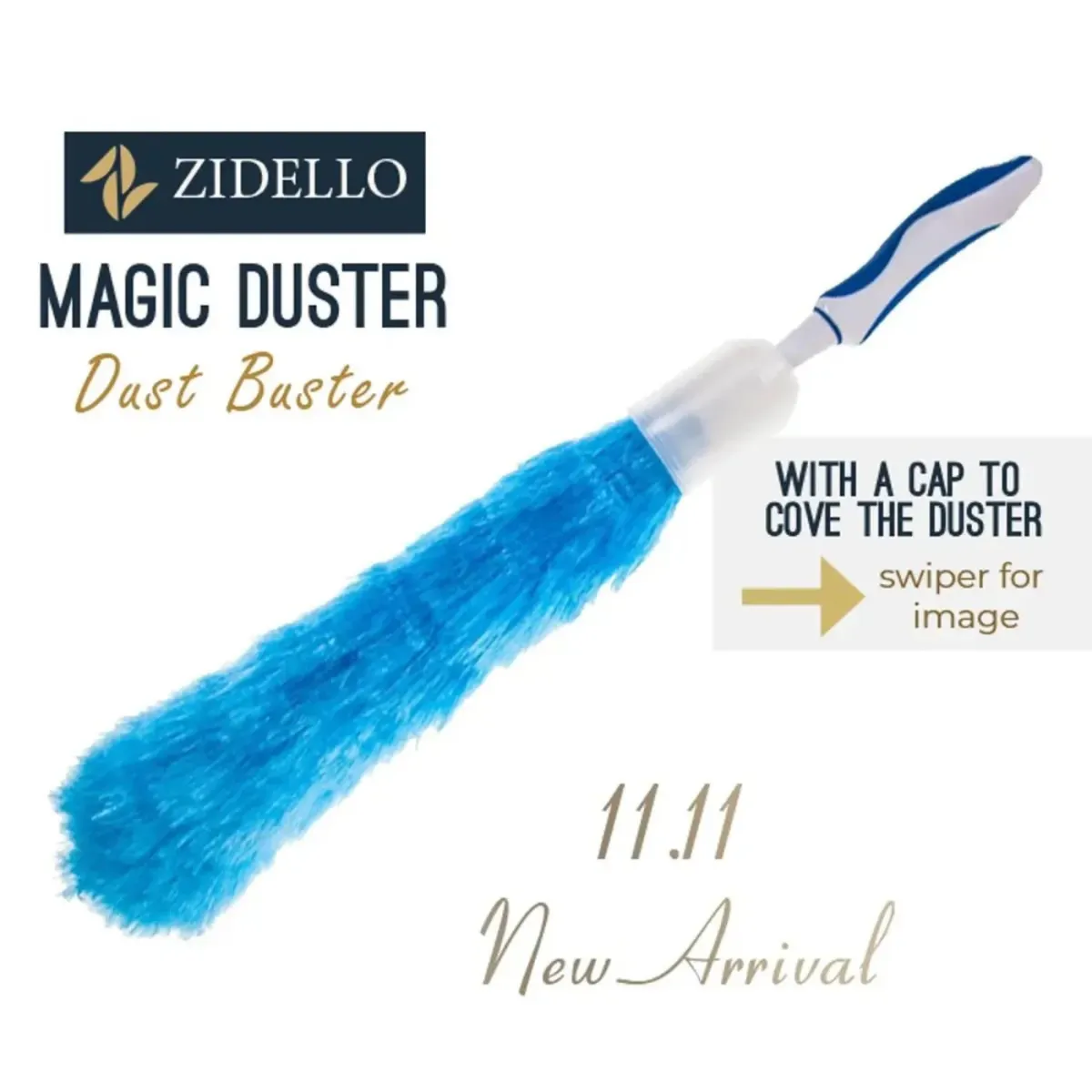 Static Feather Duster with Protective Cover – Ideal for Home, Office, and Car Dust Cleaning View Gallery - Pakistan