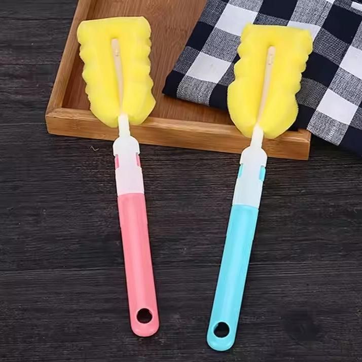 (pack of 3 )Baby Bottle and Teath Brush Set with Changeable Endings – Bottle, Sponge, Straw, and Pacifier (random color View Gallery - Pakistan