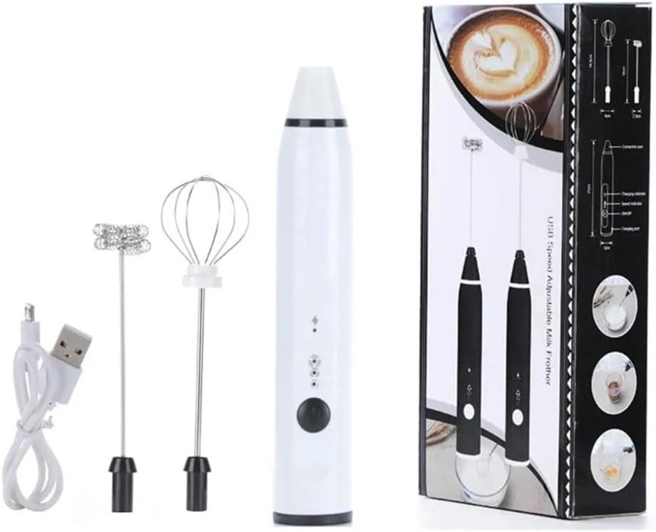 Rechargeable Electric Coffee Mixer Egg Beater Quick Frothing Action View Gallery - Pakistan
