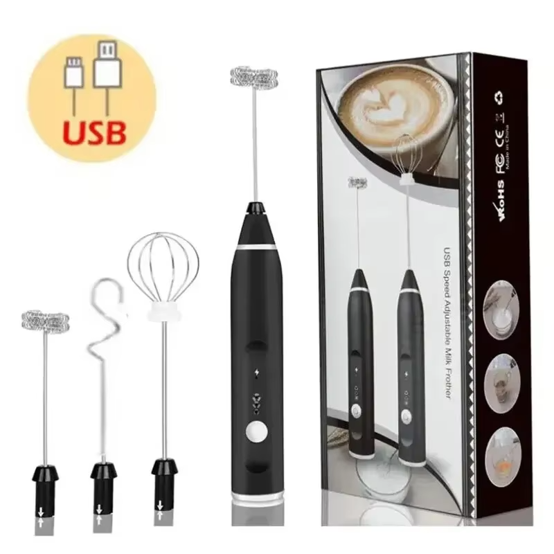 Rechargeable Electric Coffee Mixer Egg Beater Quick Frothing Action View Gallery - Pakistan