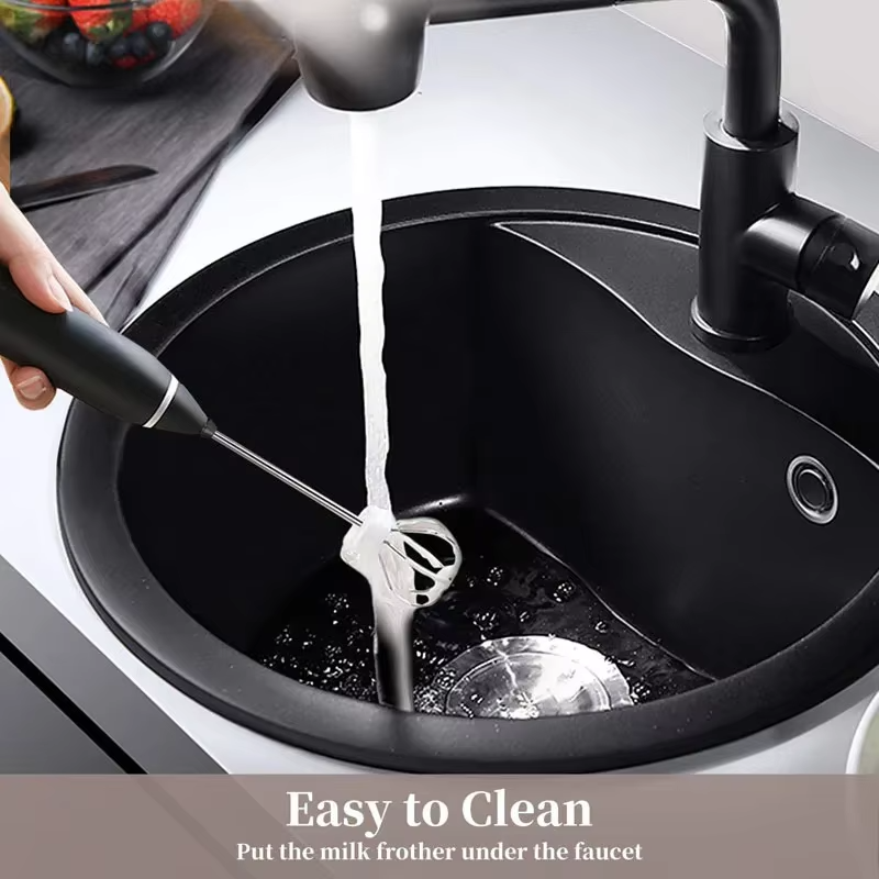 Rechargeable Electric Coffee Mixer Egg Beater Quick Frothing Action View Gallery - Pakistan