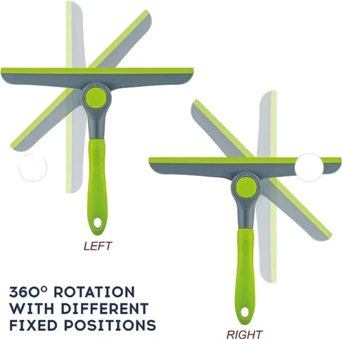 Foldable Wiper with Lock – Multipurpose Window &amp; Mirror Squeegee Tool(random color) View Gallery - Pakistan