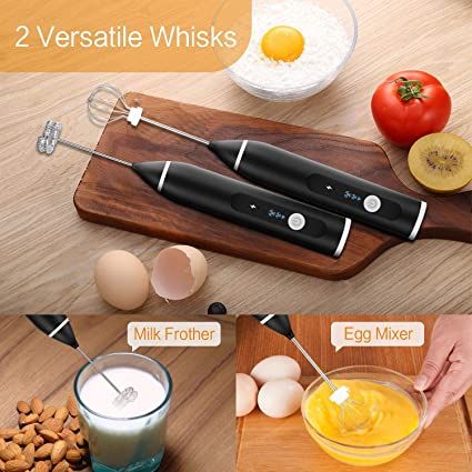 Rechargeable Electric Coffee Mixer Egg Beater Quick Frothing Action View Gallery - Pakistan
