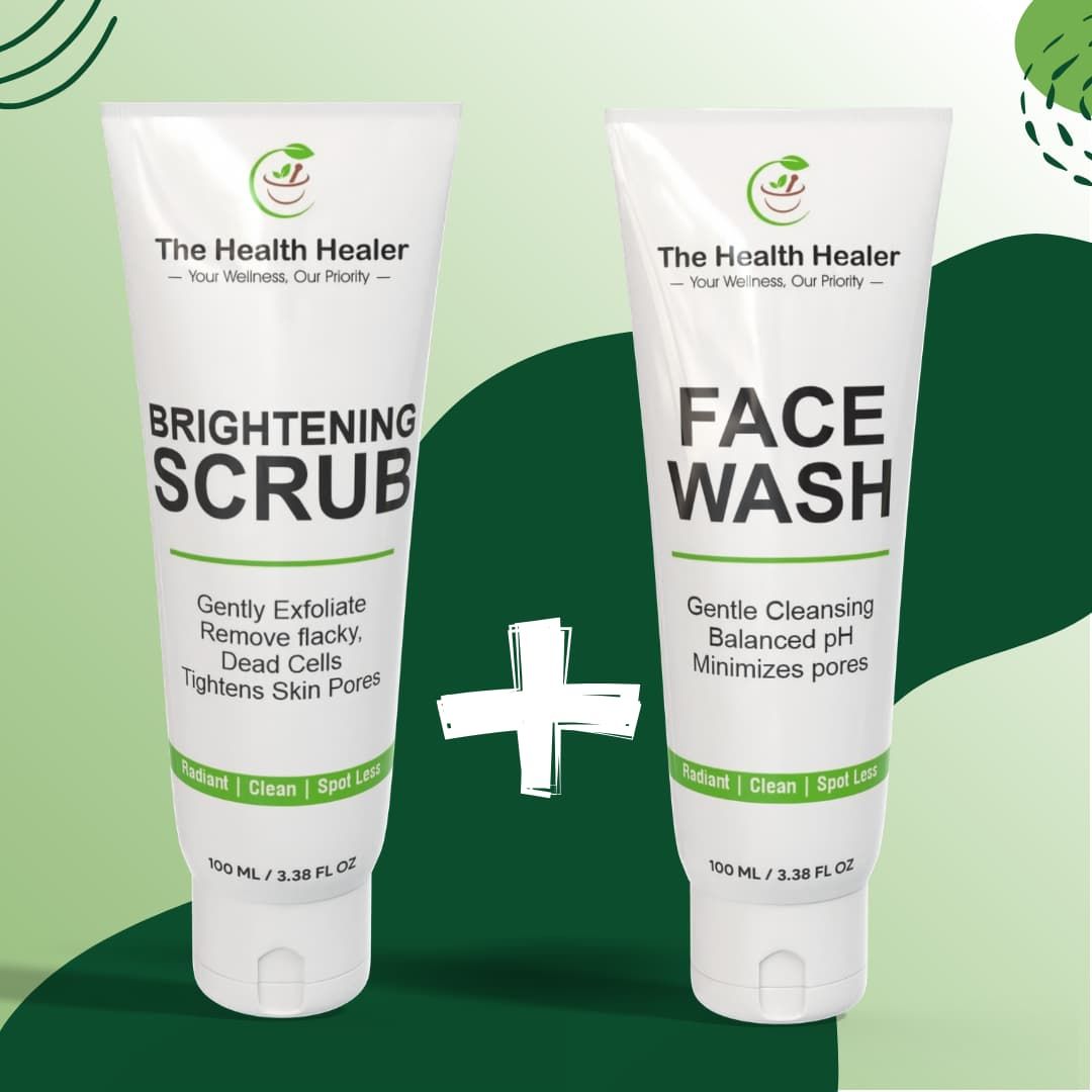 2 in 1 Brightening Facewash &amp;amp; Scrub Deal Moisturizes Your Skin, Pack of 2