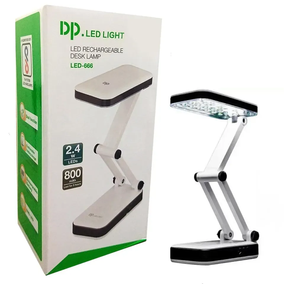 Portable Folding LED Desk Lamp with Adjustable Brightness – Travel-Friendly Study &amp;amp; Reading Light