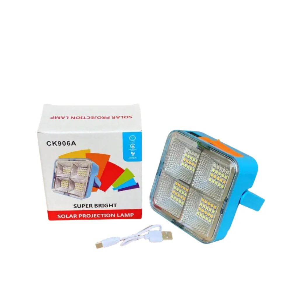 CK906A Multi-Function Solar Lamp - 5 Lighting Modes  Your Perfect Partner for Lighting and Energy