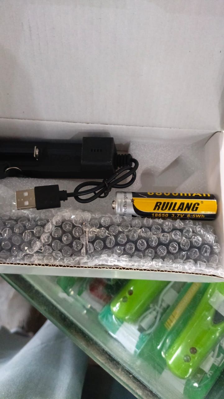 RL 303 Green Laser Pointer – Rechargeable with Lock Key, Charger &amp; Ideal for Teaching, Astronomy, Presentations &amp; More View Gallery - Pakistan