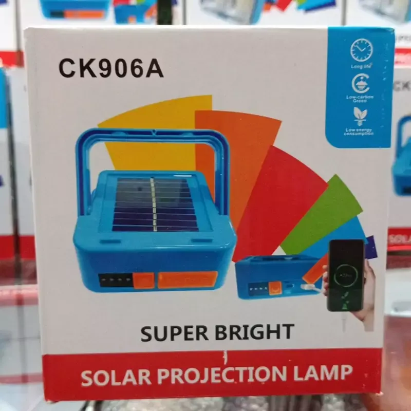 Super Bright Solar Projection Lamp CK906A – Energy-Efficient Outdoor Lighting for Stunning Displays View Gallery - Pakistan