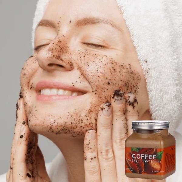 Pack Of 02 | WOKALI Coffee Sherbet Body Scrub 350ml-WKL692 - Exfoliating &amp; Hydrating Coffee Scrub View Gallery - Pakistan