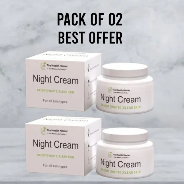 Pack Of 2 | The Health Healer Night Cream 50ml