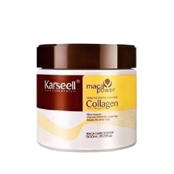 Sealed Packed Karseell Hair Mask Collagen Treatment Cream – Argan Oil &amp;amp; Maca Essence, 16.9 OZ 500ml