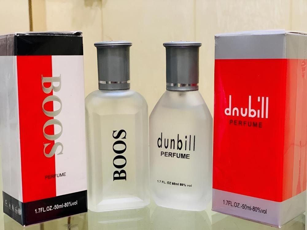 Boss &amp; Dunbill Desire Perfume Set - 50ml Each, Pack of 2 | Luxury Fragrances for Men