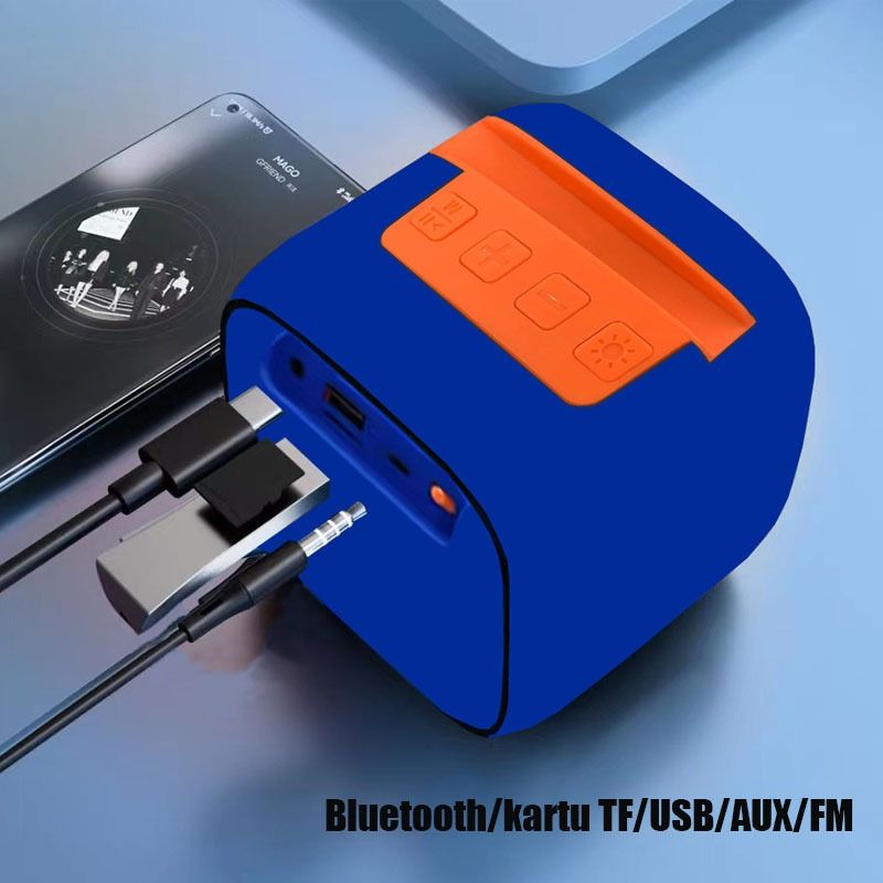 X-911 Wireless Portable Rechargeable Mini Blutooth Speaker With LED Lights And Best For Indoor, Outdoors (Random Color) View Gallery - Pakistan